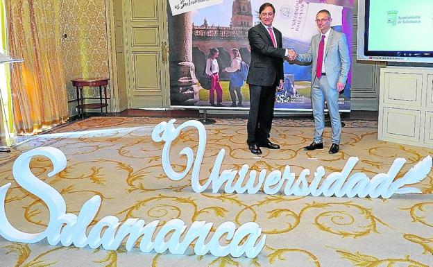 El Consistorio y la USAL se unen para atraer a nuevos estudiantes y llegar a los 40.000