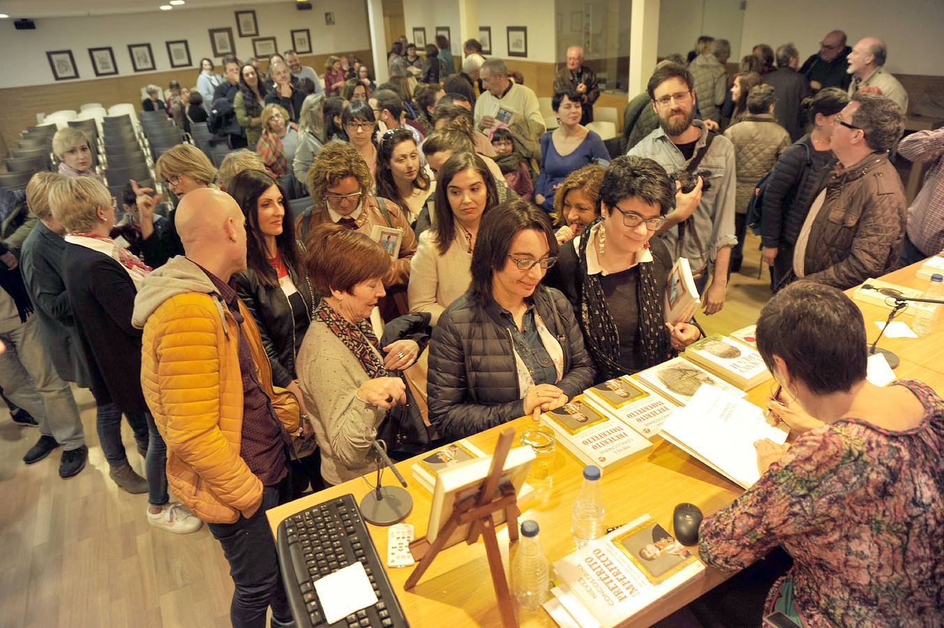 Nieves Concostrina, en la Villa del Libro de Urueña
