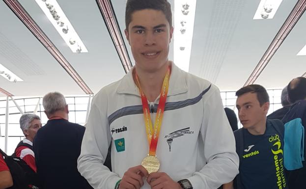 El salmantino David Requejo logra la medalla de oro en el Nacional sub-16