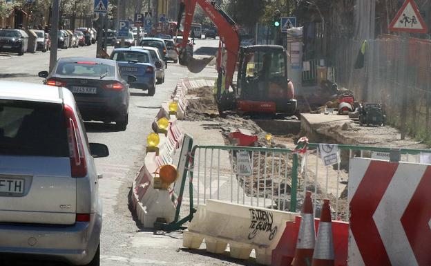 Medio centenar de obras en tres meses ponen a prueba la paciencia de los segovianos