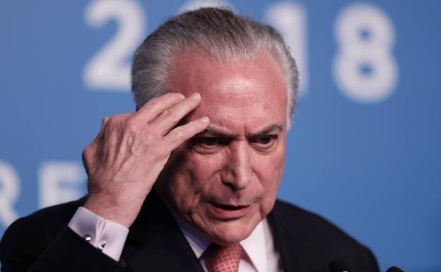 La justicia brasileña ordena el arresto del expresidente Temer por corrupción