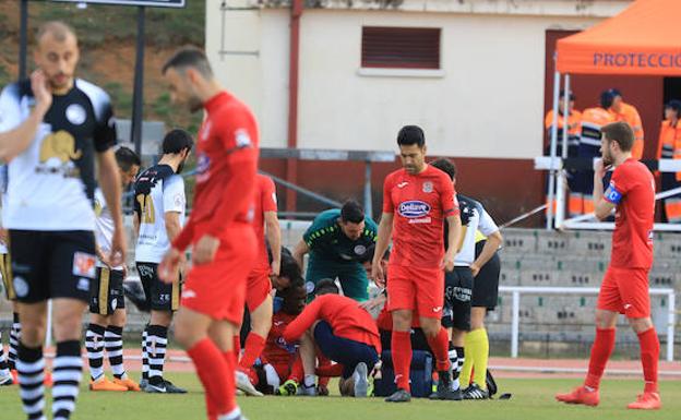 Otra temporada al traste en Las Pistas: Cedric se rompió el tendón cuadricipital de su muslo ante Unionistas