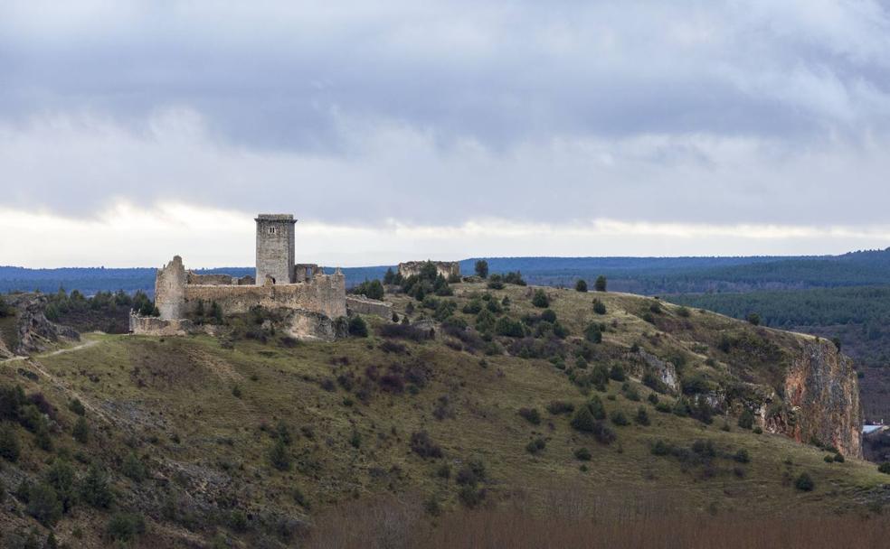 Cañón del Río Lobos, en compañía de buitres