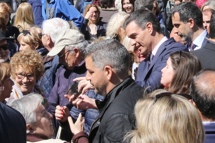Visita de Pedro Sánchez a Segovia