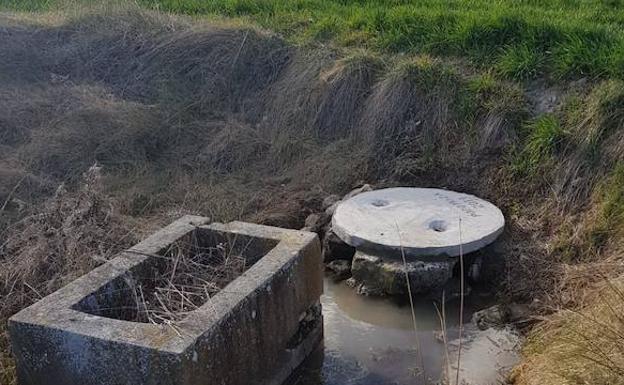 Villanubla sella con hormigón los pozos públicos sin uso para evitar accidentes