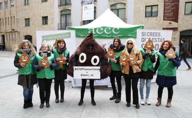La mortandad por cáncer de colon el año pasado se situó en 38 personas en Salamanca