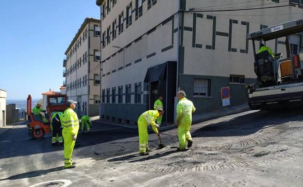 Los trabajos de asfaltado del Ayuntamiento de Guijuelo continuarán por el polígono agroalimentario