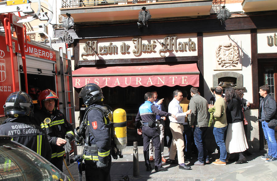 Susto en la calle Cronista Lecea