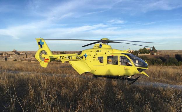 Herido un varón en una quema de rastrojo en Navamoral de Béjar