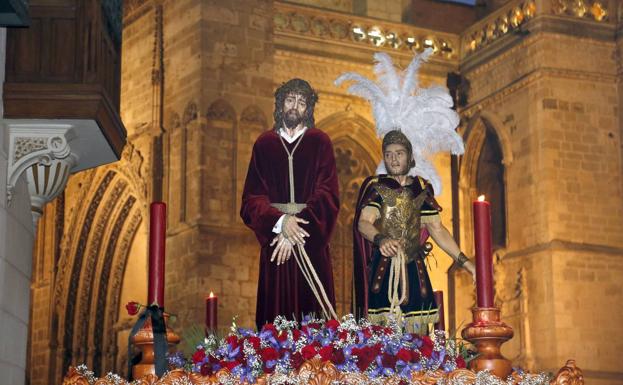 Programa de procesiones del Viernes de Dolores, 12 de abril, en Palencia