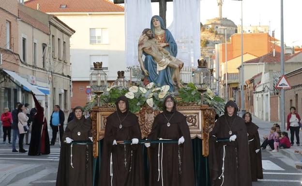 Programa de procesiones del Sábado de Pasión, 13 de abril, en Palencia