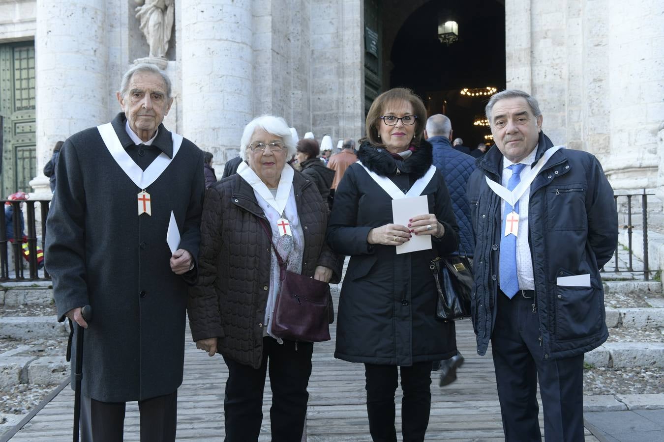 Asistentes al pregón de Semana Santa en Valladolid