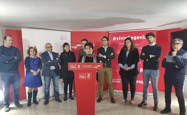 El PSOE avala la candidatura a la Alcaldía de Segovia con los años de gobierno de Luquero