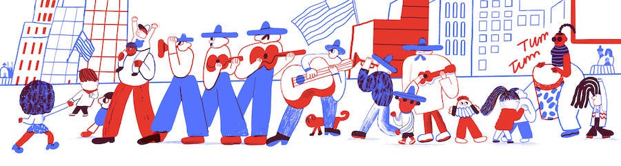Un quinteto tras la música de Nueva York