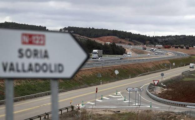 Los transportistas sorianos aplauden la apertura del tramo Santiuste-El Burgo de Osma de la Autovía del Duero