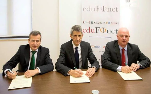 La Fundación Caja Duero albergará la sede del Proyecto Edufinet en la región