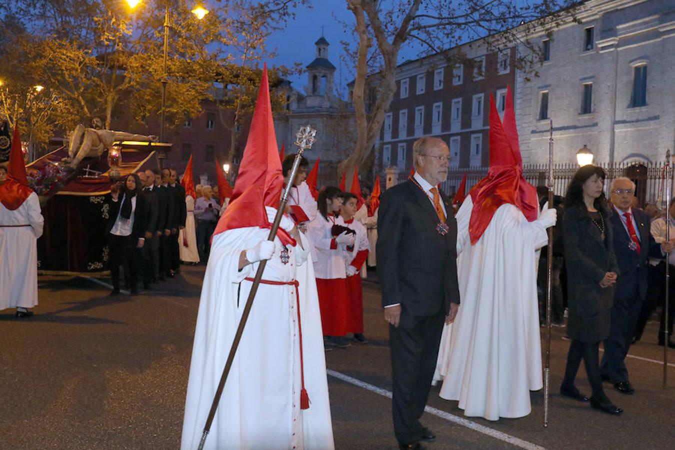 Traslado del Cristo de los Trabajos en Valladolid