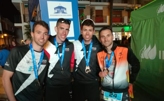 Sánchez Palomero, campeón de España, y Miguel Risco, los mejores salmantinos en el Nacional de Duatlón en Soria