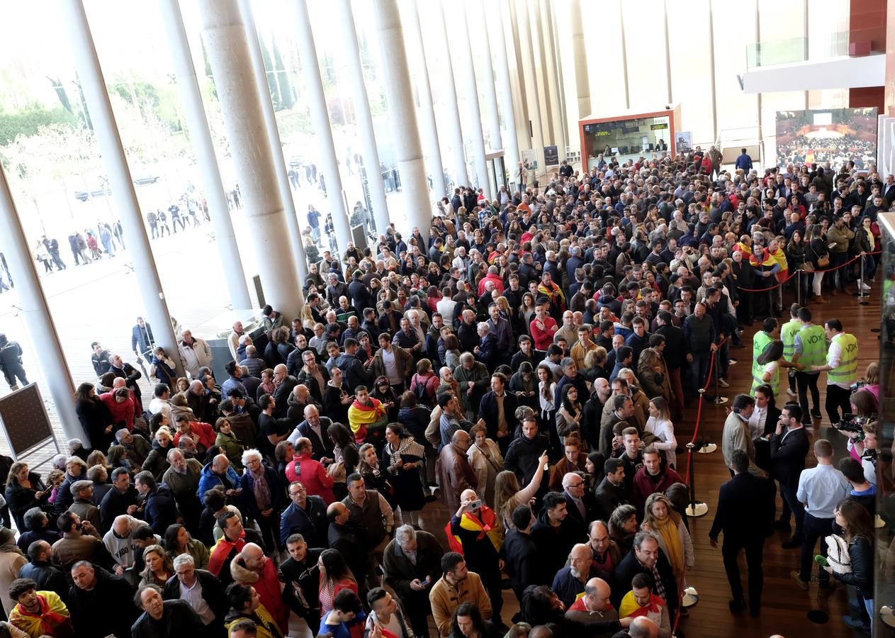 Mitin de Vox en Valladolid