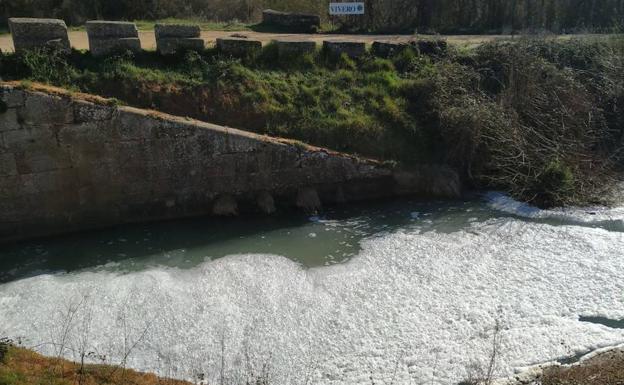 «La fábrica estaba parada, el vertido no es nuestro», alega la quesería de Herrera