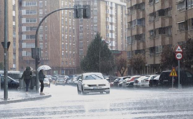 Valladolid entra en alerta por tormentas por la llegada de un nuevo frente atlántico