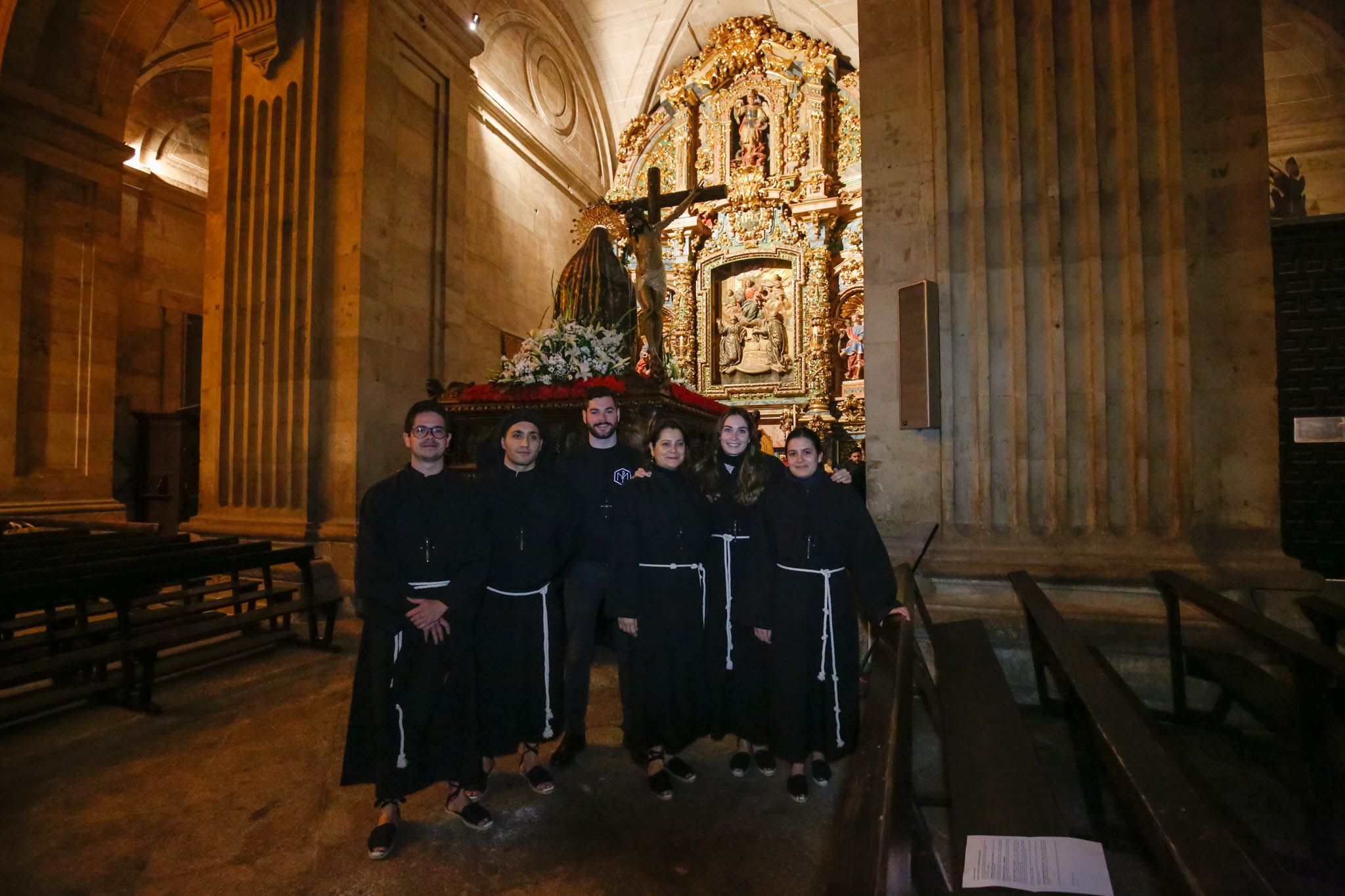 Procesión de la Hermandad Universitaria en Salamanca