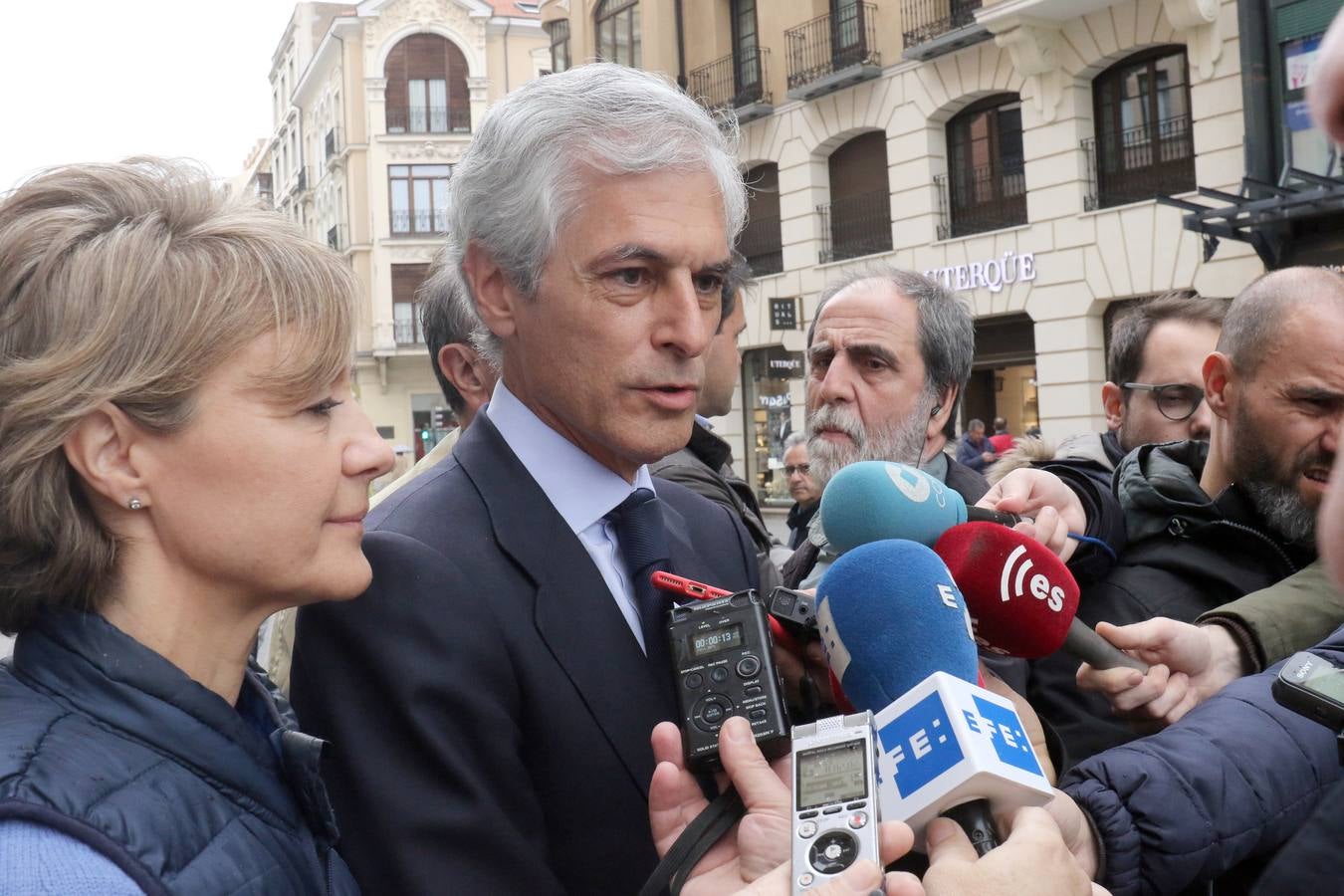 Adolfo Suárez Illana visita Valladolid