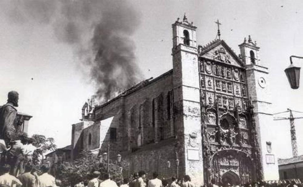 Valladolid recuerda el «voraz» incendio de San Pablo en 1968