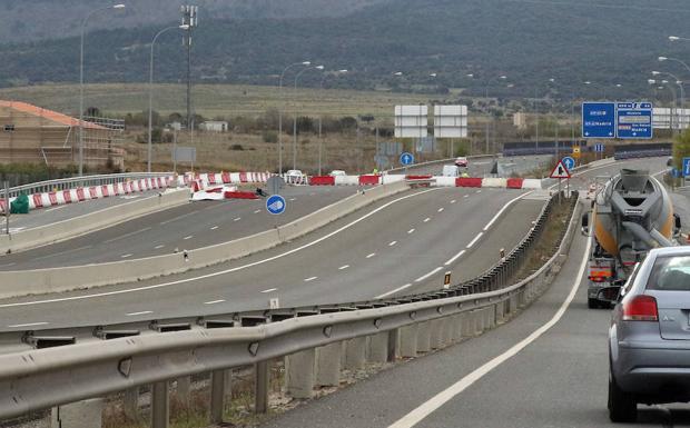 La conexión de la variante SG-20 a la autopista AP-61 estará acabado en agosto