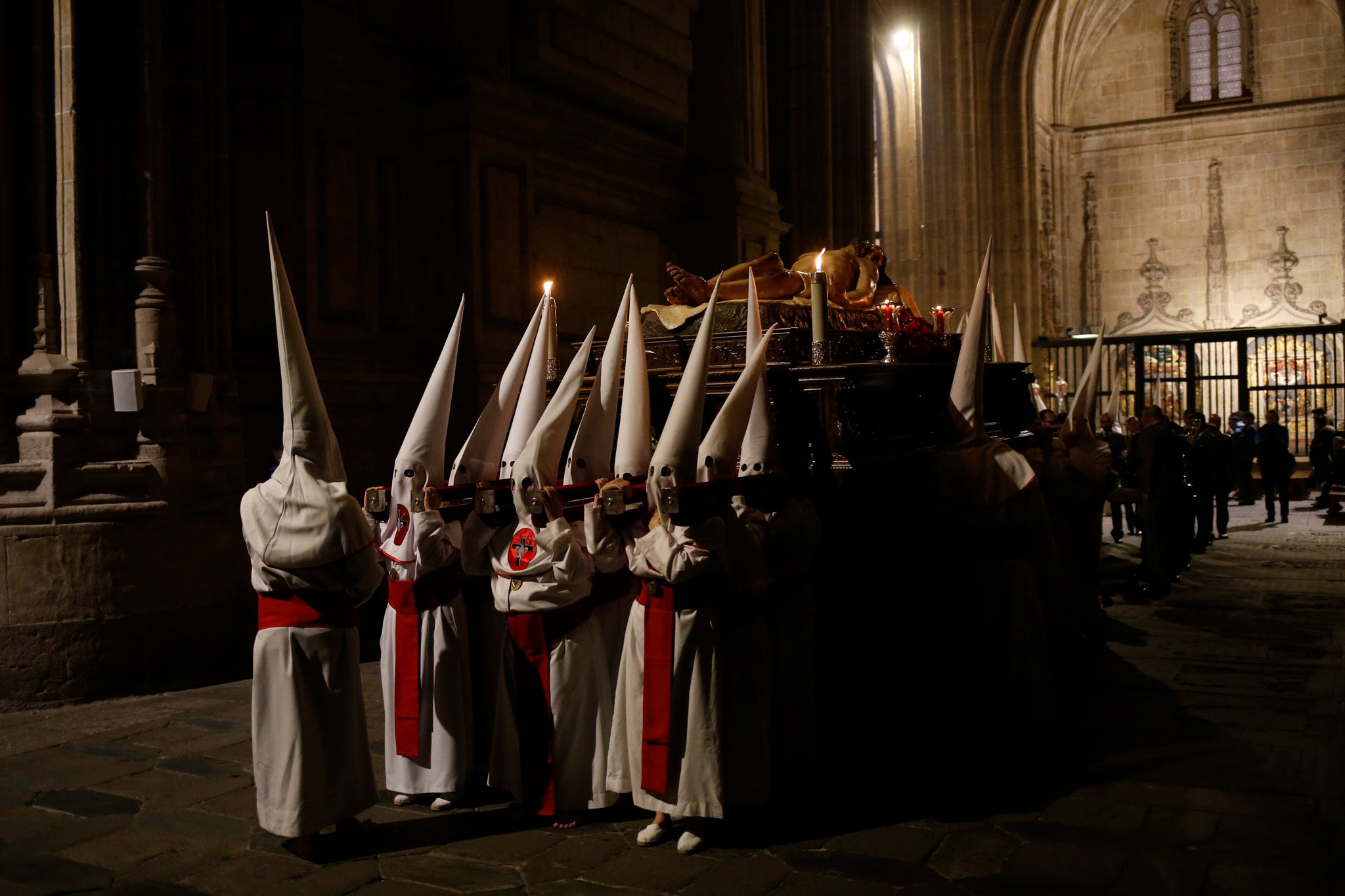 El Yacente no pudo salir de la Catedral de Salamanca