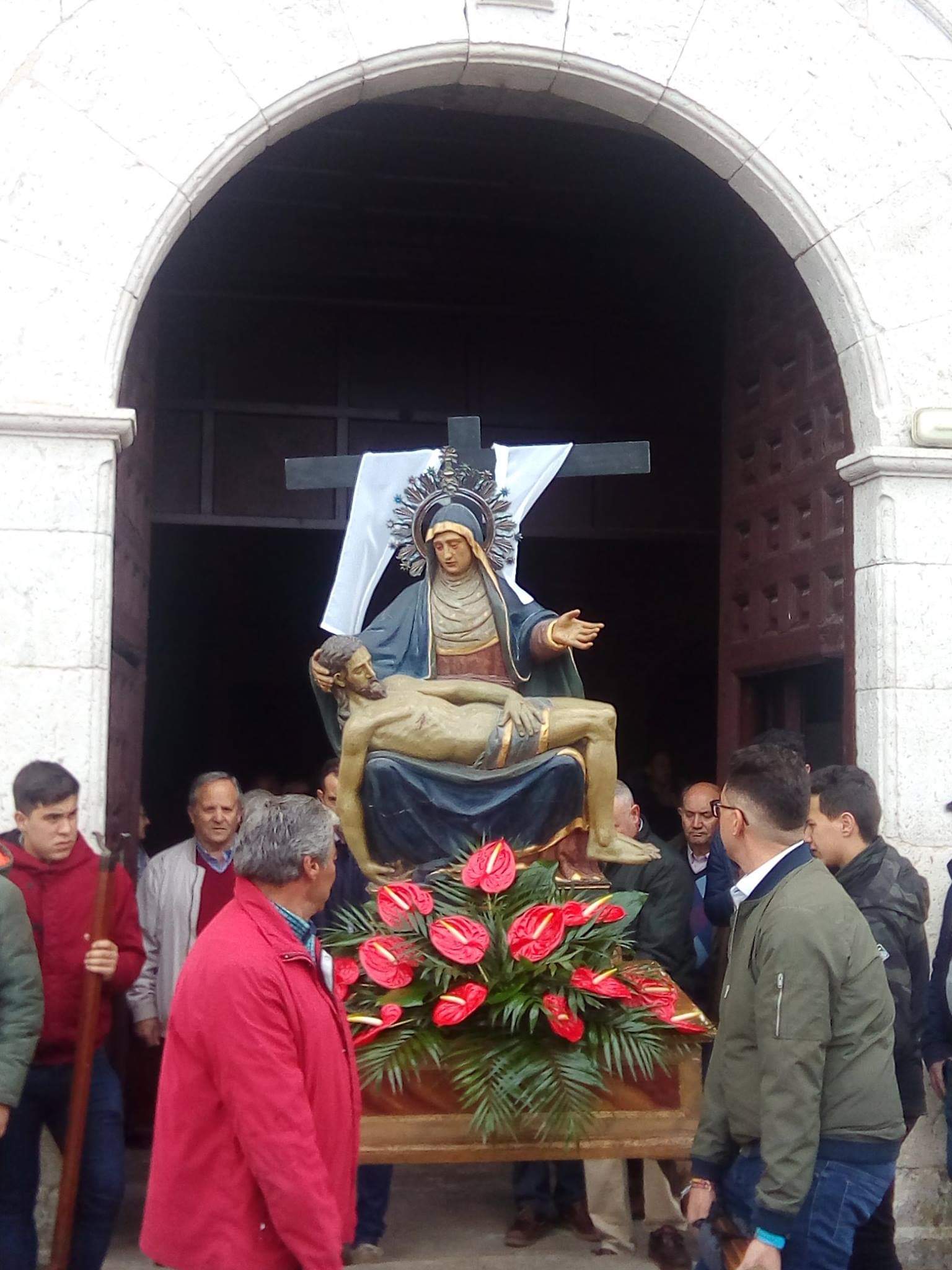 Procesión de la Pasión el Jueves Santo en Alcazarén