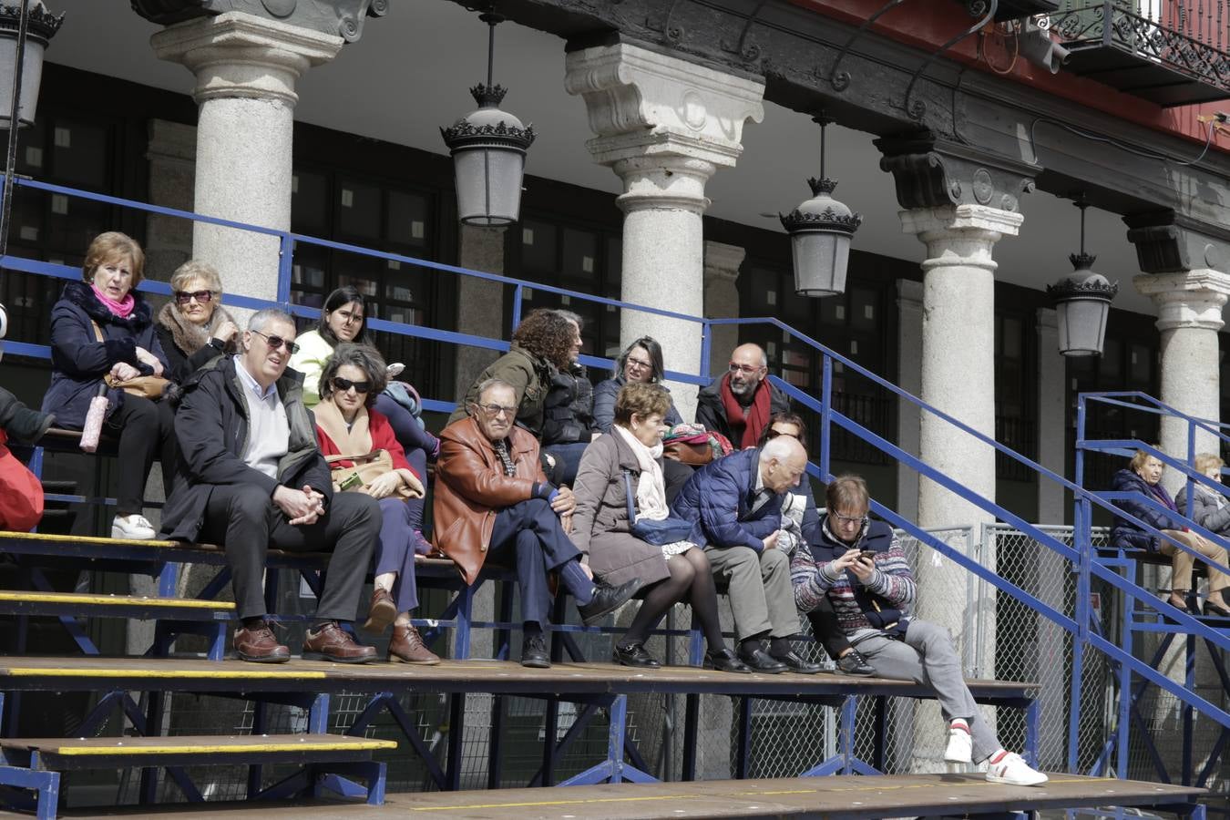Público en el Sermón de las Siete Palabras en Valladolid