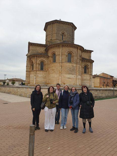 Cinco periodistas alemanes conocen Palencia atraídos por su románico