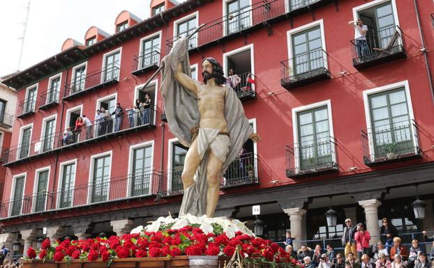 Recorrido de las procesiones del Domingo de Resurrección en Valladolid