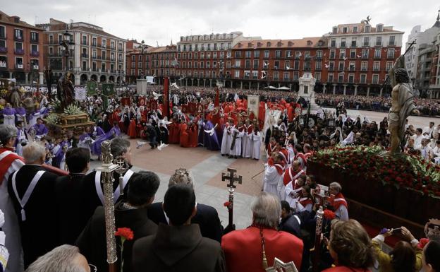 Alegría en Valladolid en el Domingo de Resurrección