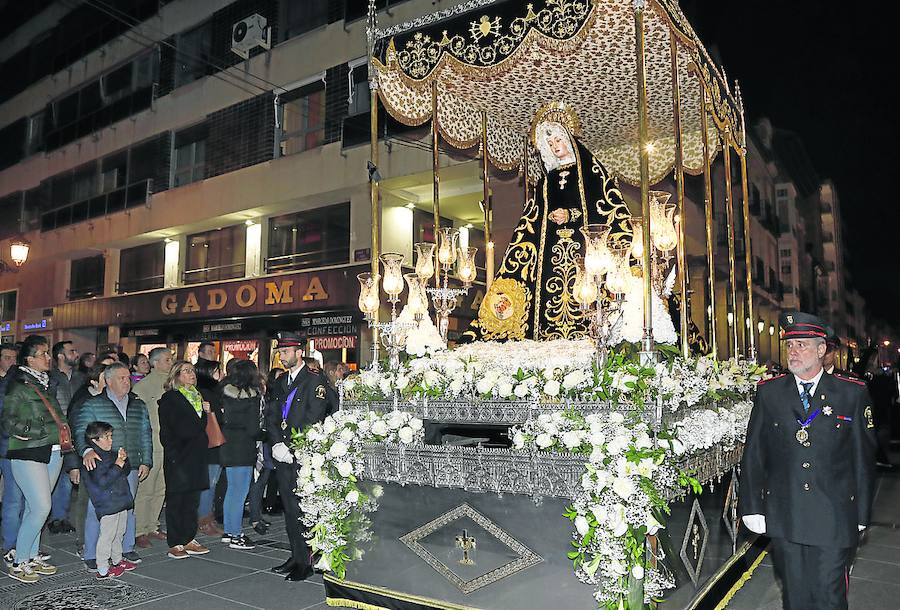 Palencia arropa a la Virgen de la Soledad