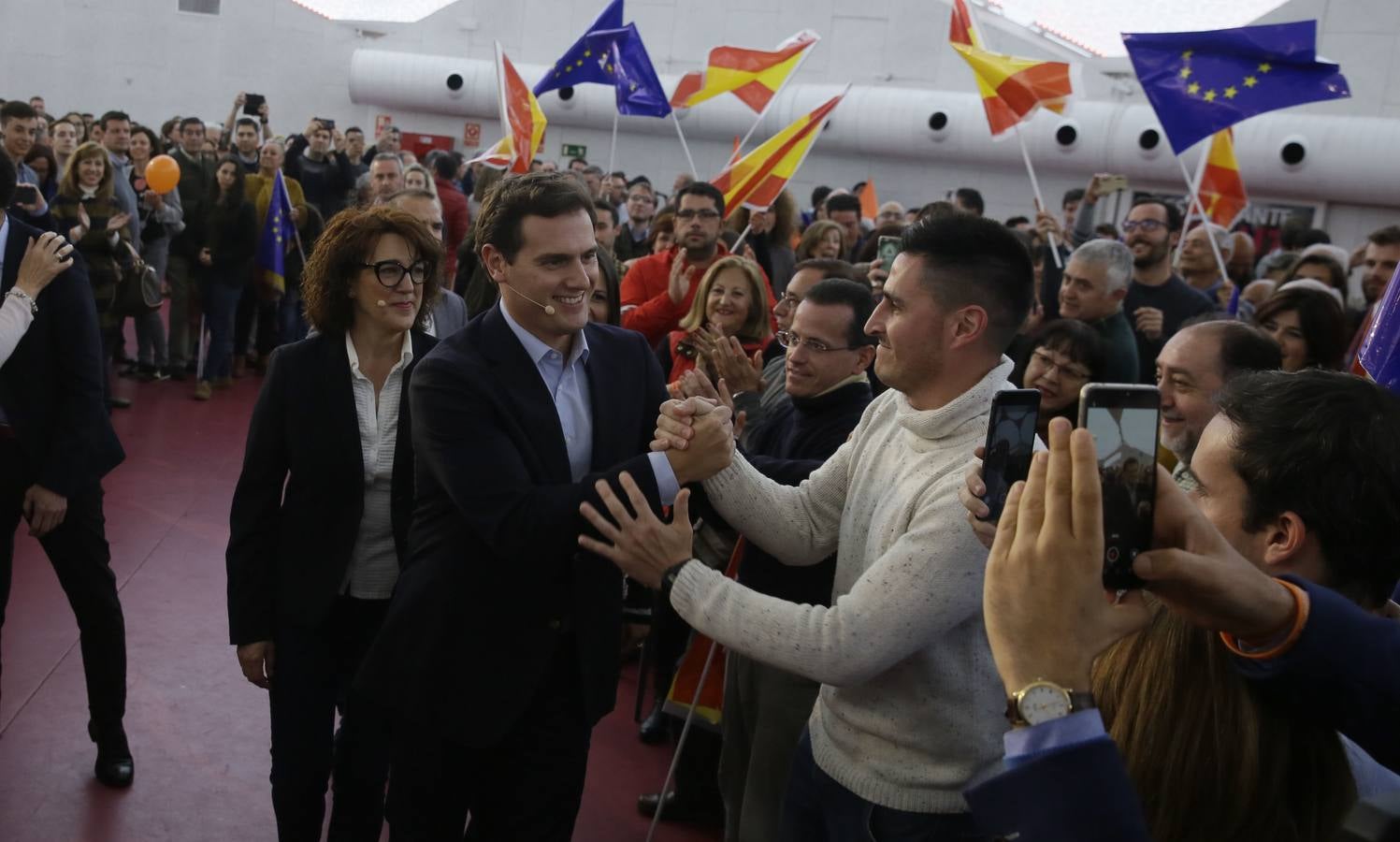 Mitin de Albert Rivera en Valladolid