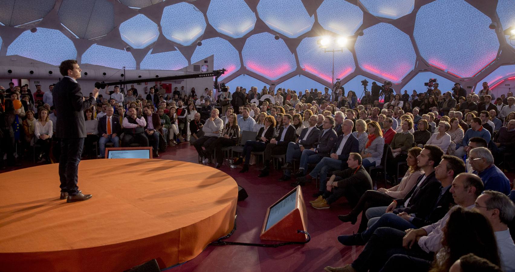 Mitin de Albert Rivera en Valladolid