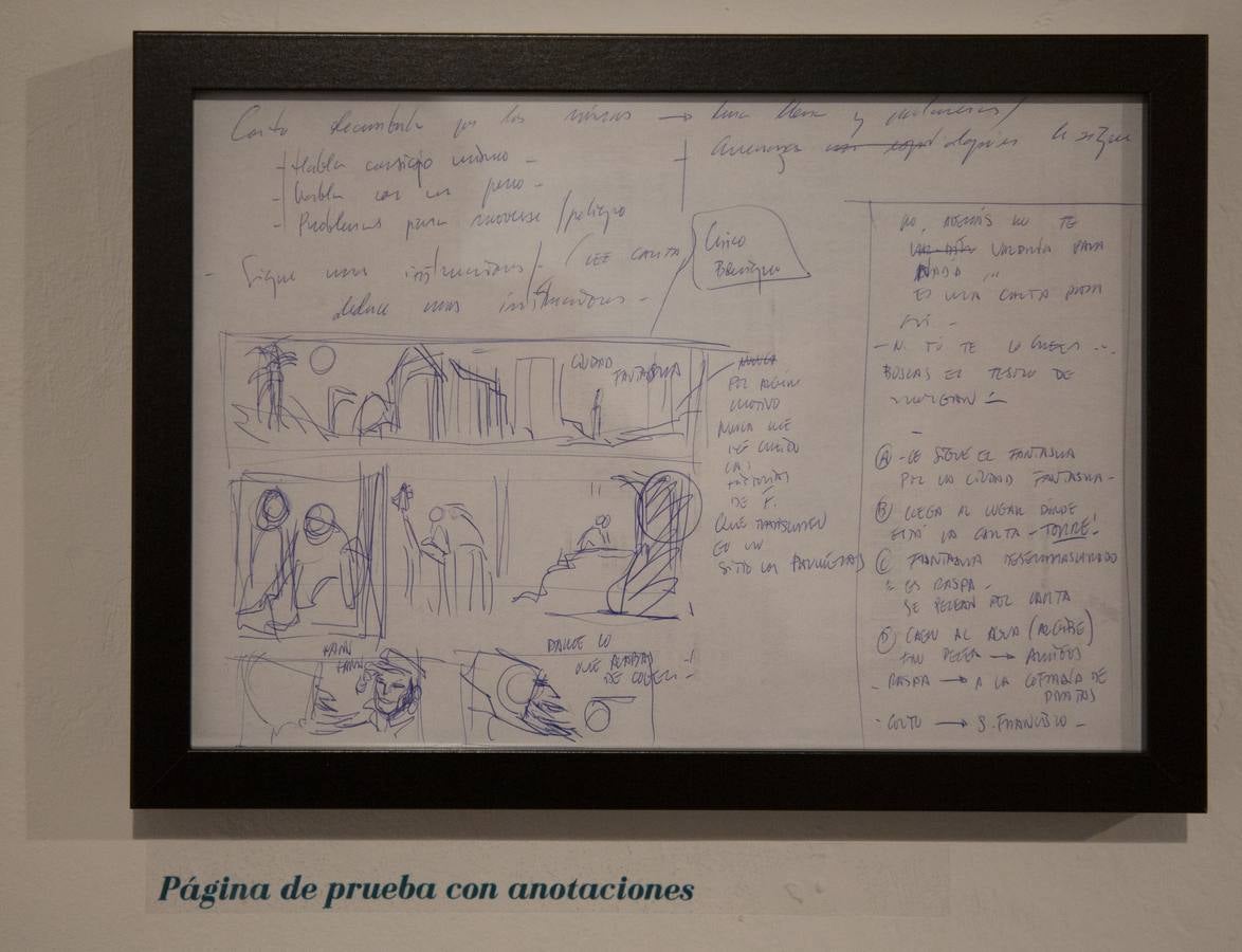 Corto Maltés, en la Casa Revilla de Valladolid