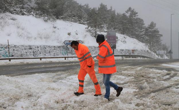La nieve vuelve a la provincia a las puertas de mayo