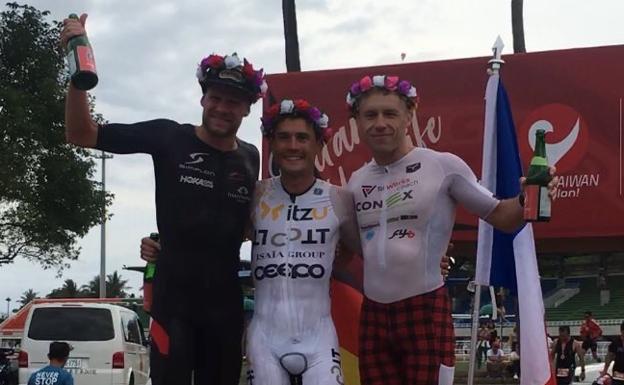 El salmantino Michael Alonso McKernan, segundo en el Triatlón Challenge de Taiwan