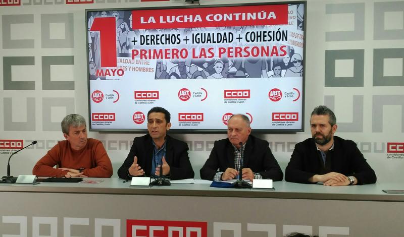 Los sindicatos llaman a la movilización en el 1º de Mayo más ilusionante de los últimos años