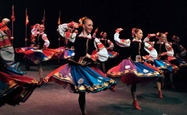 El espectáculo de danza 'Leyendas Cosacas', el jueves en el Carrión