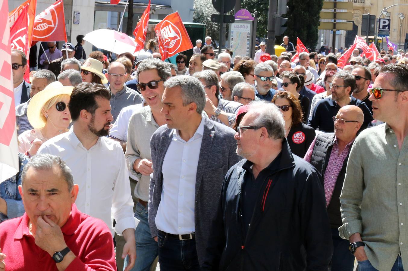 Manifestación del Primero de Mayo en Valladolid