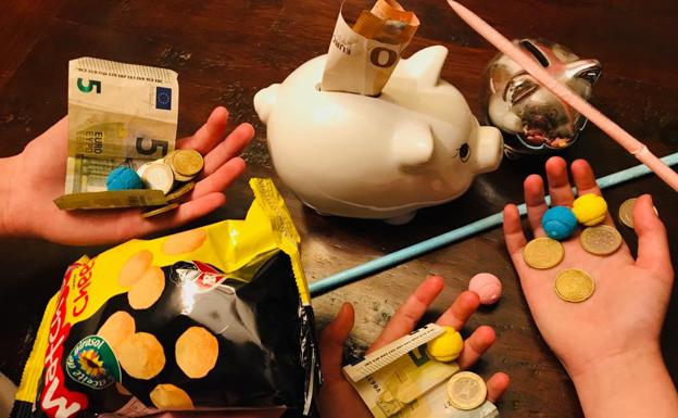 De las 'chuches' del quiosco a la rutina del ahorro