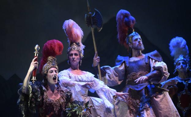 El Teatro Calderón recupera el esplendor de la ópera barroca con 'La Partenope'