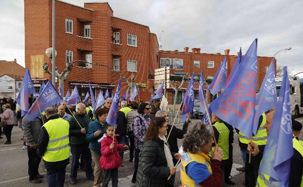 Nueva concentración de la plataforma A11 Pasos para reivindicar la Autovía del Duero