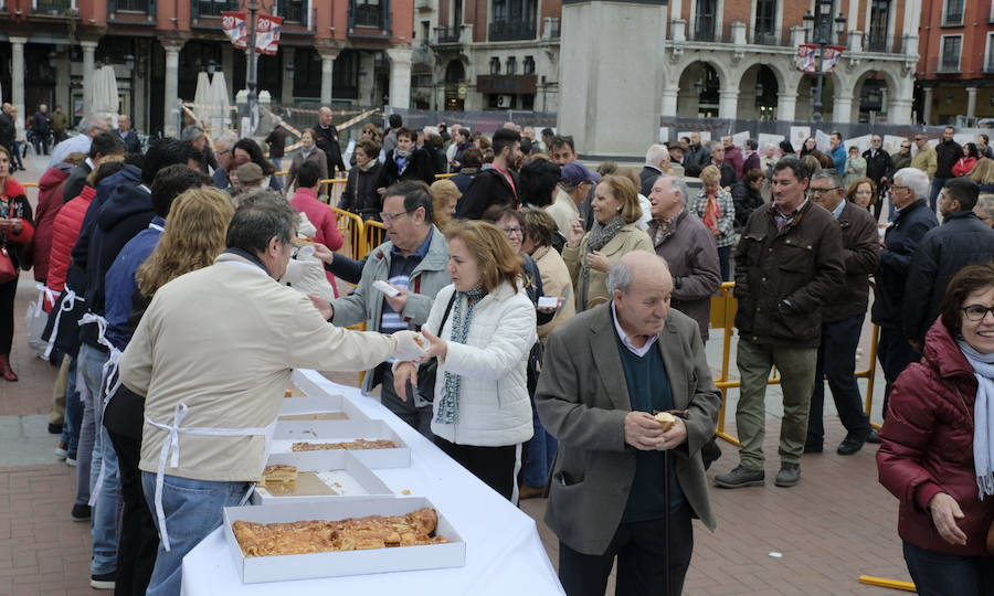 Degustación del dulce de la Corona de San Pedro Regalado
