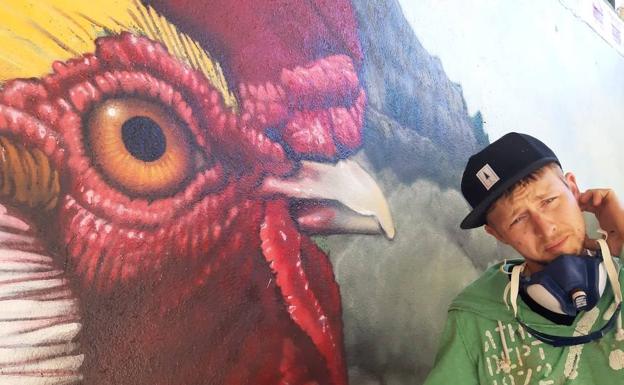 El arte urbano transforma Garcibuey en un nuevo atractivo turístico