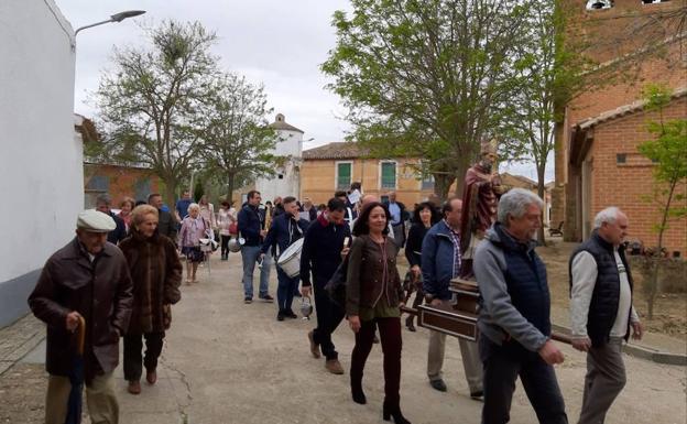 La localidad vallisoletana de Santa Eufemia celebra la fiesta de San Gregorio Nacianceno